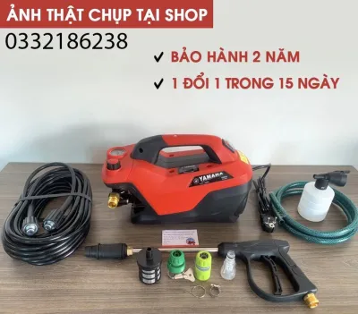 Máy rửa xe Yamaha HA988 công suất thực 2800W có chỉnh áp