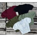 AMANAH FASHION - ATASAN CROP TOP VELECIA TOP RIB / CROP TOP / ATASAN WANITA CROP TOP. 