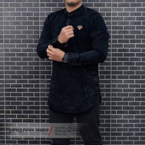 BISA COD - Baju Koko Denim Pria Terbaru 2023 / Koko Jeans Pria / Koko Denim Pria / Qurta Denim Lengan PANJANG / Kemeja Koko Jeans Pria Kemeja Denim Washing Shanghai Lengan Pendek Koko Kurta Denim Pria