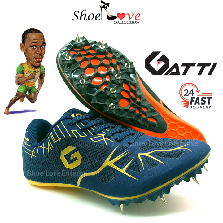 Kasut Spike 🔥Ready Stok🔥 GATTI Track Sprint Spike Shoe WIND