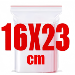 Resealable Clear Zip Lock Plastic Bags – Food Storage Vacuum Seal and Organization Pouches