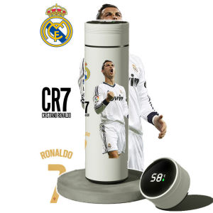 Football sports 304 stainless steel Vacuum cup CR7 Cristiano Ronaldo thermal insulation cold storage kettle Real Madrid Football Club CF boys gift