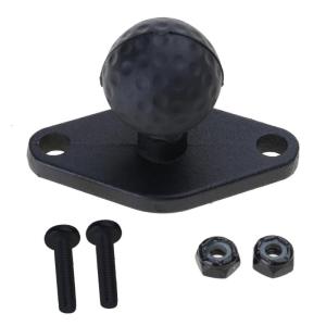 Motorcycle Handlebar Clamp Base 25mm Rubber Ball for Head Mount for Microphone Cellphones Navigation Bracket Accesso