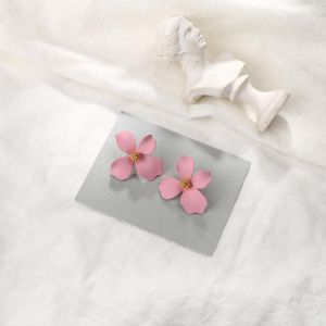 Lovelylife🔥 Anting Anting Bunga Kelopak Besar Bohemia Anting Bunga Korea Sederhana Wanita Wanita COD Pengiriman cepat