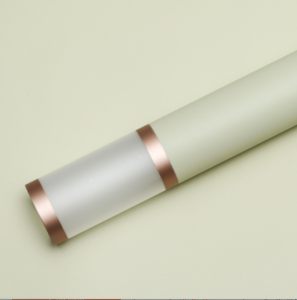 20 Lembar Kertas Buket List Gold Cellophane Wrapping Paper kb6132