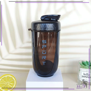 ถ้วยดื่มปิดผนึกแบบพกพา Mixing cup ถ้วยปั่นผง 590 มล แก้วชงโปรตีนสำหรับเขย่าเวย์