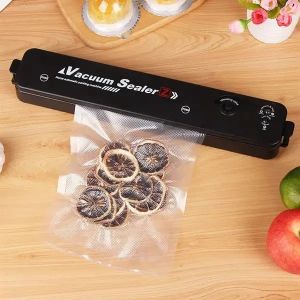 (Kèm túi hút) Máy Hút Chân Không Bảo Quản Thực Phẩm Vacuum Sealer Mini Cao Cấp Tự Hàn Miệng Túi Tiện Dụng Cho Mọi Gia Đình.