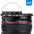 JJC 77mm ND Filter ND2-400 NDV Filter Variable Neutral Density Filter For Canon EF 24-70mm f4L/EF 16-35mm f4L/EF 24-105mm Lens,Nikon AF-S 24-70mm f2.8G/AF-S 16-35mm f4G Lens,Sigma 17-50mm f2.8 Lens,Tokina 11-16mm f2.8 Lens&More Lenes With 77mm Thread. 