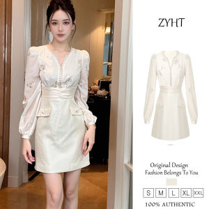 ZYHT womens dress white dress a-shape dress polyester dress work dresses lxury dresses wedding dresses attendance dresses party dresses evening dresses 51115