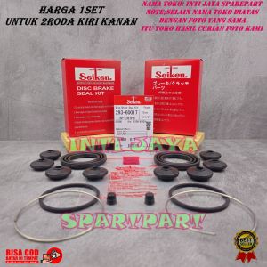 SIL SEAL REM CAKRAM RODA DEPAN SUZUKI JIMMY KATANA KIRI KANAN 1SET SEIKEN