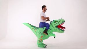 HOT Anime Dinosaur Inflatable Costume Party Mascot Costumes Suit Disfraz Cosplay Halloween Costumes For Kids Dress2026