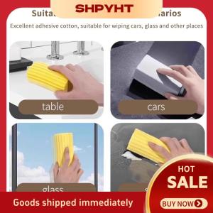 SHPYHT✨ Magical Dust Cleaning Sponges Pva Sponge Damp Clean Duster For Cleaning Blinds Glass Baseboards Vents Railings Mirrors Window
