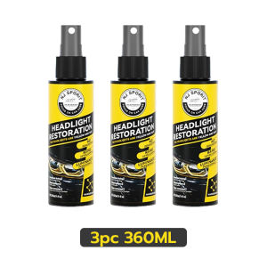 Tidak perlu diampelas itu bersinar dalam satu semprotan✔Pembersih lampu mobil kuning,Mencerahkan 1000 kali,Headlight Restored,Headlamp Polish,engkilap Mika Lampu,Pembersih Kaca Lampu Mobil Kusam