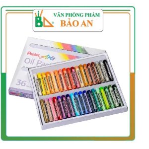 Sáp dầu pentel 36 màu - Văn phòng phẩm Bảo An