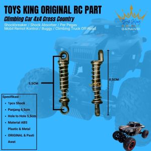 Shockbreaker / Shock Abshorber / Per Pegas RC CLIMBING CROSS COUNTRY WATER SPRAY CAR 1:14 OFFROAD 4WD Mobil Remote Control Efek Asap TOY KING ORIGINAL RC PART