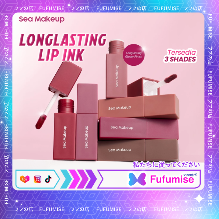 SEA MAKEUP Lacquer Shake Lip Ink Longlasting lip ink | Glossy Finish | Transferproof