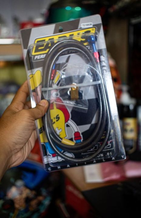 Earls Rear Brake hose 72“/180cm for nmax v1/v2 & aerox v1/v2 (ABS&NON ...