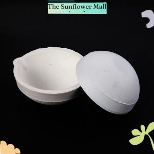 Sunflower ชามใส่จานทำจากเบ้าหลอมทำจากโลหะสีเงินทองสำหรับทำจากซิลิก้าอุณหภูมิสูงภาชนะหล่อเครื่องประดับ