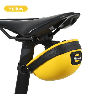 WEST BIKING Mini Portable Bike Saddle Bag Waterproof Hard Shell Tail Bag MTB Road Bicycle Under Seat Bag Cycling Seatpost Panniers