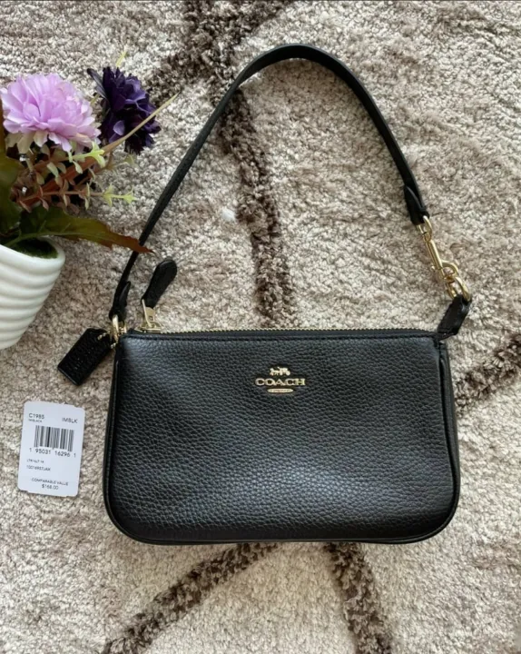 Coach deals pebble purse