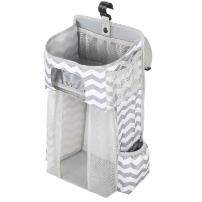 [Ready Stock in SG] Multifunctional Baby Infant Newborn Diaper Nappy Stacker Organizer Crib Hanging bag [Little Gems]