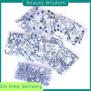 Beauty Wisdom Self-adhesive mixed eyes for toys doll googly wiggly eyes diy accessories