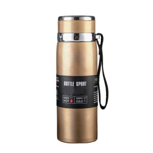 ZHUNIEDU Large-capacity Thermal Water Bottle Double Layer 800/1000ML Vacuum Flask Water Jug Anti-slip Bottom Insulated Cup Outdoor