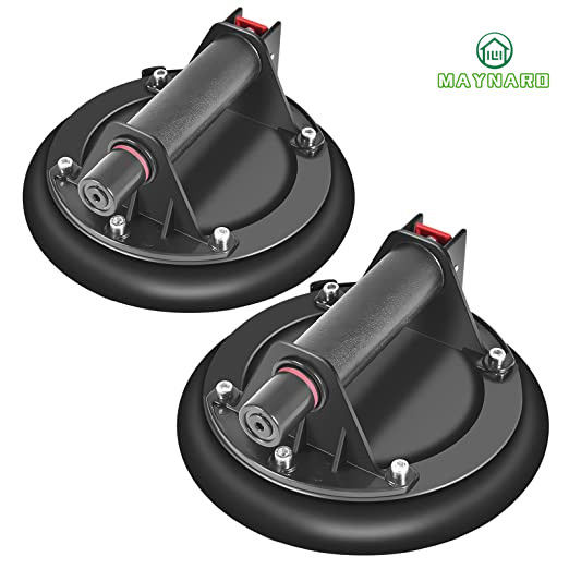 8" Vacuum Suction Cup Heavy Duty Glass Lifter for Glass & Granite ...
