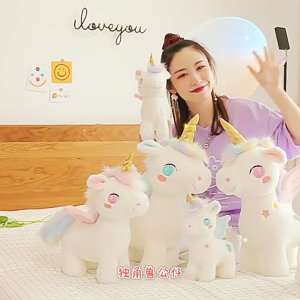 อุปกรณ์จัดงานปาร์ตี้ตุ๊กตาหนานุ่มหมอนของเล่นยัดไส้สัตว์ Kado Ulang Tahun เบาะของเล่นแบบปฏิสัมพันธ์