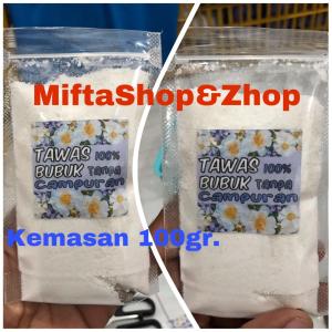 Bubuk Tawas Asli Murni -Tawas Deodorant Ketiak-Penghilang Bau Badan