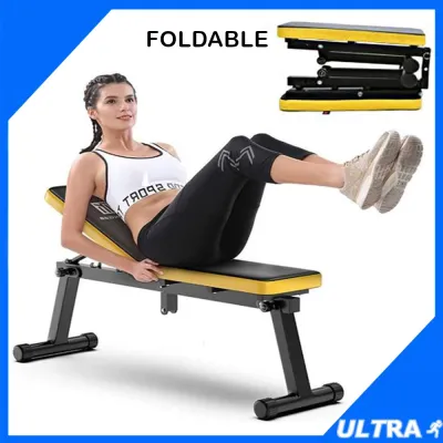 Adjustable Weight Bench Lifting Sit Up Dumbbell Abs Stool Duty Flat Incline Upright Home Use Fitness Equipment