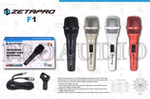 MIC KABEL ZETAPRO F1 / F-1 / F 1 MICROPHONE CABLE ZETAPRO ORIGINAL