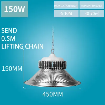 LANGYUE Đèn Chiếu Sáng Công Nghiệp Chống Nước 6500K Cho Nhà Kho Đèn Chiếu Sáng Sân Vườn Nhà Để Xe Nhà Xưởng Đỗ Xe Phòng Tập Thể Dục Chùm Rộng E27 Siêu Sáng