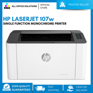 HP LaserJet 107w Single Function Monochrome Printer