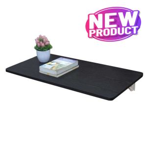 Meja Lipat Meja Tempel Dinding Kamar Aesthetic Meja Laptop Lengkap Bracket Siku Lipat