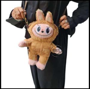 TAS LABUBU THE MONSTER EXCITING MACARON tas gendong viral