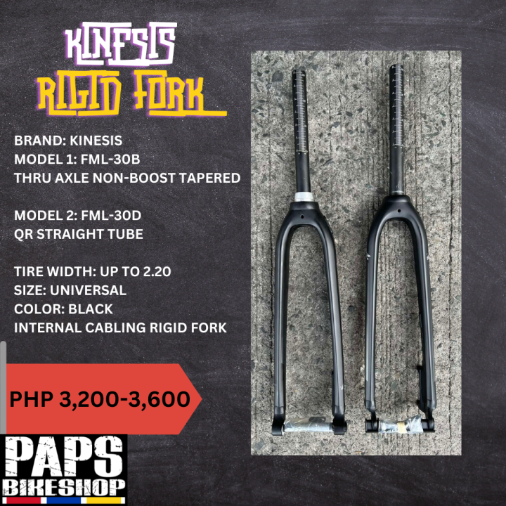 Rigid Fork Tapered Fork Diameter Ragusa R300 Alloy MTB Rigid Fork