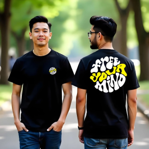 Alteru.store Baju I STAR LOVE T-shirt Distro Kaos bahan 24s