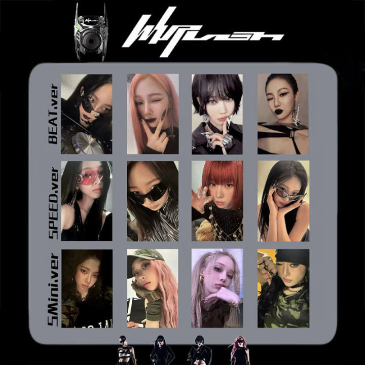 Kpop AESPA Whiplash Album Cards Postcards Specialty Cards Collectible