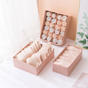 [SG STOCKS] Underwear & Socks Compartment Organizer / Undergarment Storage Box / Bra Wardrobe Organizer/ Compatible with All Drawers