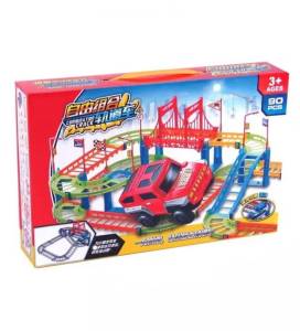 ตัวต่อรถรางตีลังกา บล็อกตัวต่อOFF ROAD ชุดตัวต่อรถราง รถพร้อมราง เสริมจินตนาการ ของเล่นD.I.Y รถรางอ๊อฟโรท TY722