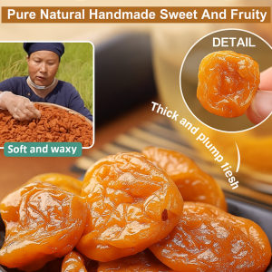 Authentic Bamboo Salt Dried Loquat Pure Natural Dry Fruit Non-Nuclear Original Flavor Pipa Throat Nourishing Preserved Instant Snack Specialty