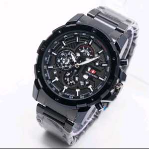 JAM TANGAN PRIA DEWASA TERBARU 2023 JAM TANGAN SWIS ARMY ANTI AIR CHORONO VARIASI TANGGAL AKTIF BODY DAN RANTAI FULL STAUINLESS{BOX DAN BATRAI CADANFGAN}