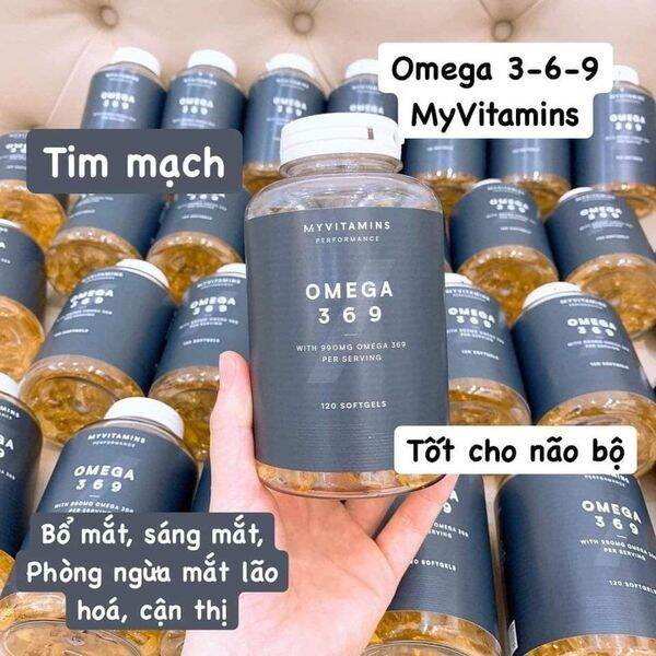 OMEGA 3 6 9 MYVITAMINS Lazada.vn