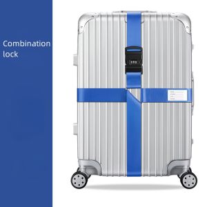 SG [READY STOCK]TSA Customs Lock Luggage Cross Straps Luggage Strap Seat Belt Strapping Straps intensification Multi-size application