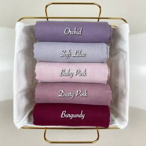 ZHARA Bawal Sulam B45 Cotton Voile - Tudung Bawal Sulam Bidang 45 Bunga Matahari Sunflower Embroidery ILYANIS