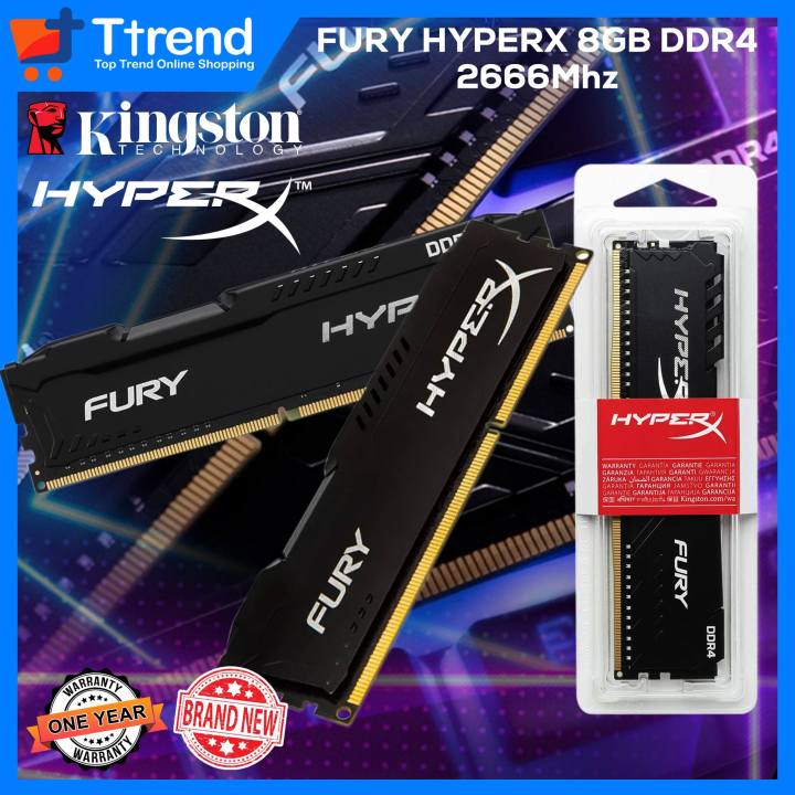 Kingston Hyperx 8gb Ddr4 2666 Kingston 8GB DDR4 2666Mhz