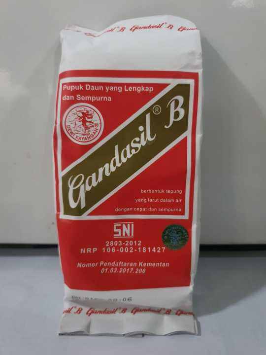 COD GANDASIL B 500 GRAM- ( PUPUK BUAH & BUNGA ) - BISA COD & FREE ...