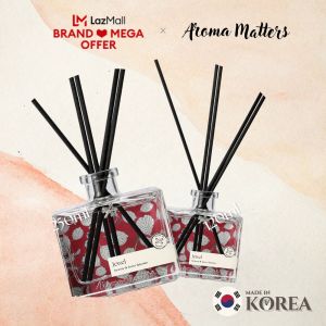 [LazMall Brand Mega Offer]  Aroma Matters Reed Diffuser 120ml And 250ml Available in 12 Scents Made In Korea