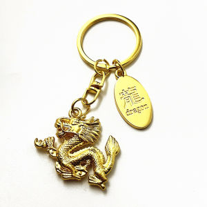 Móc khoá rồng mạ vàng DRAGON móc khóa hình Rồng bằng kim loại đẹp mạ 18k móc khóa mạ vàng chú rồng dragon 2024 móc khóa mạ vàng siêu sang trọng
